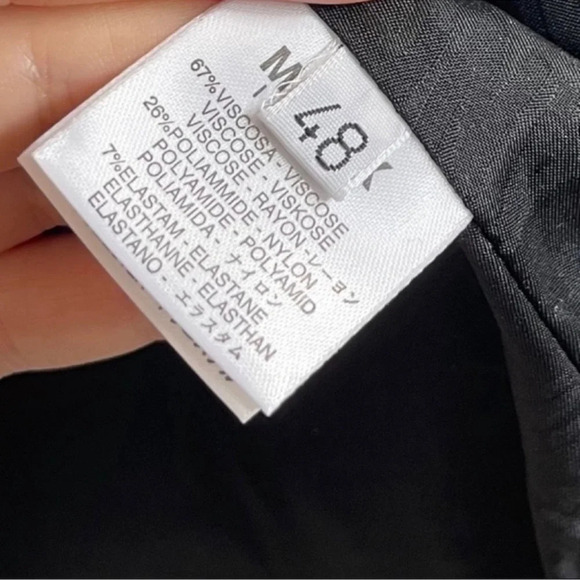 ANGELO MARANI Italian Designer Long Sleeves Black Blazer Size 48 (US L) - Picture 15 of 16